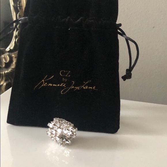 KENNETH JAY LANE cubic zirconia ring - Picture 8 of 9